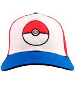 GORRA TRUCKER POKEMON POKE BALL BLANCA