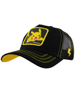 GORRA TRUCKER POKEMON PIKACHU NEGRA