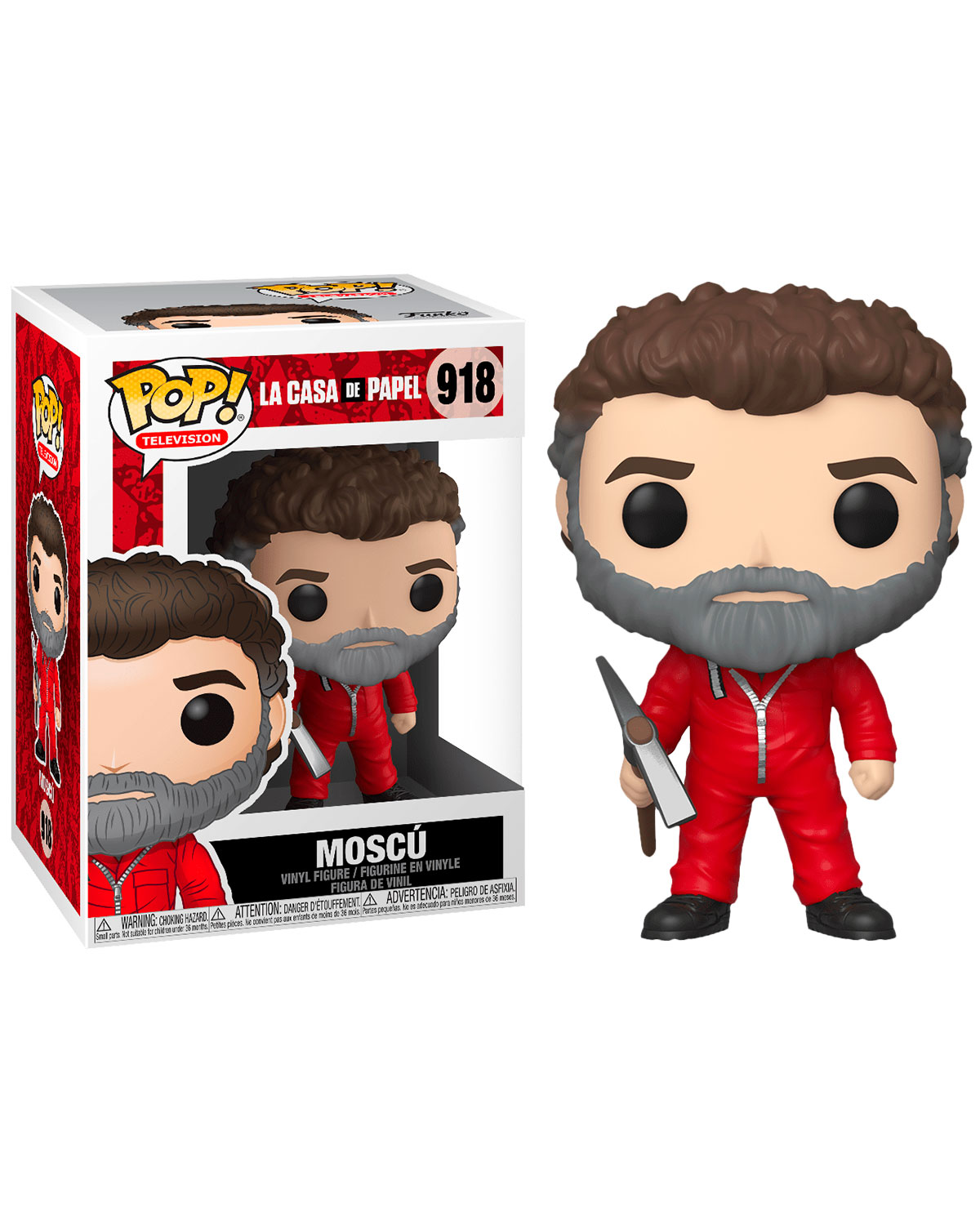 FIGURA POP LA CASA DE PAPEL MOSCU - Image 2
