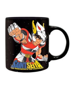 TAZA DE CERAMICA SAINT SEIYA NEGRA