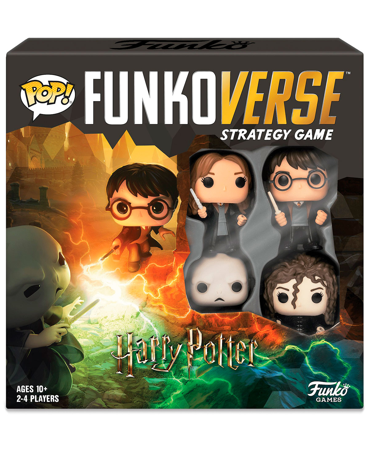 JUEGO DE ESTRATEGIA FUNKOVERSE HARRY POTTER 4 PACK ESP
