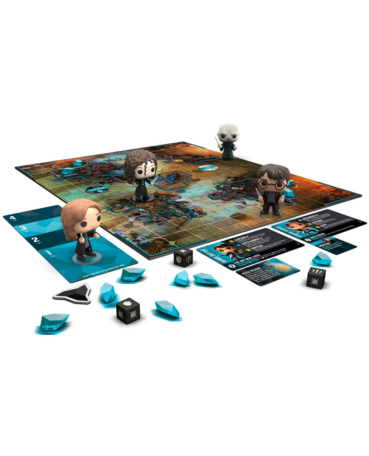 JUEGO DE ESTRATEGIA FUNKOVERSE HARRY POTTER 4 PACK ESP - Image 2
