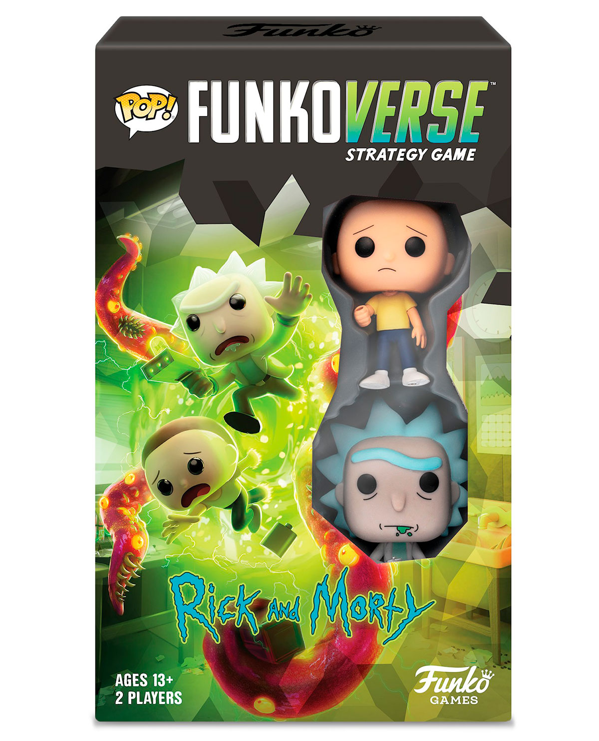 JUEGO DE ESTRATEGIA FUNKOVERSE RICK AND MORY 2 PACK ESP