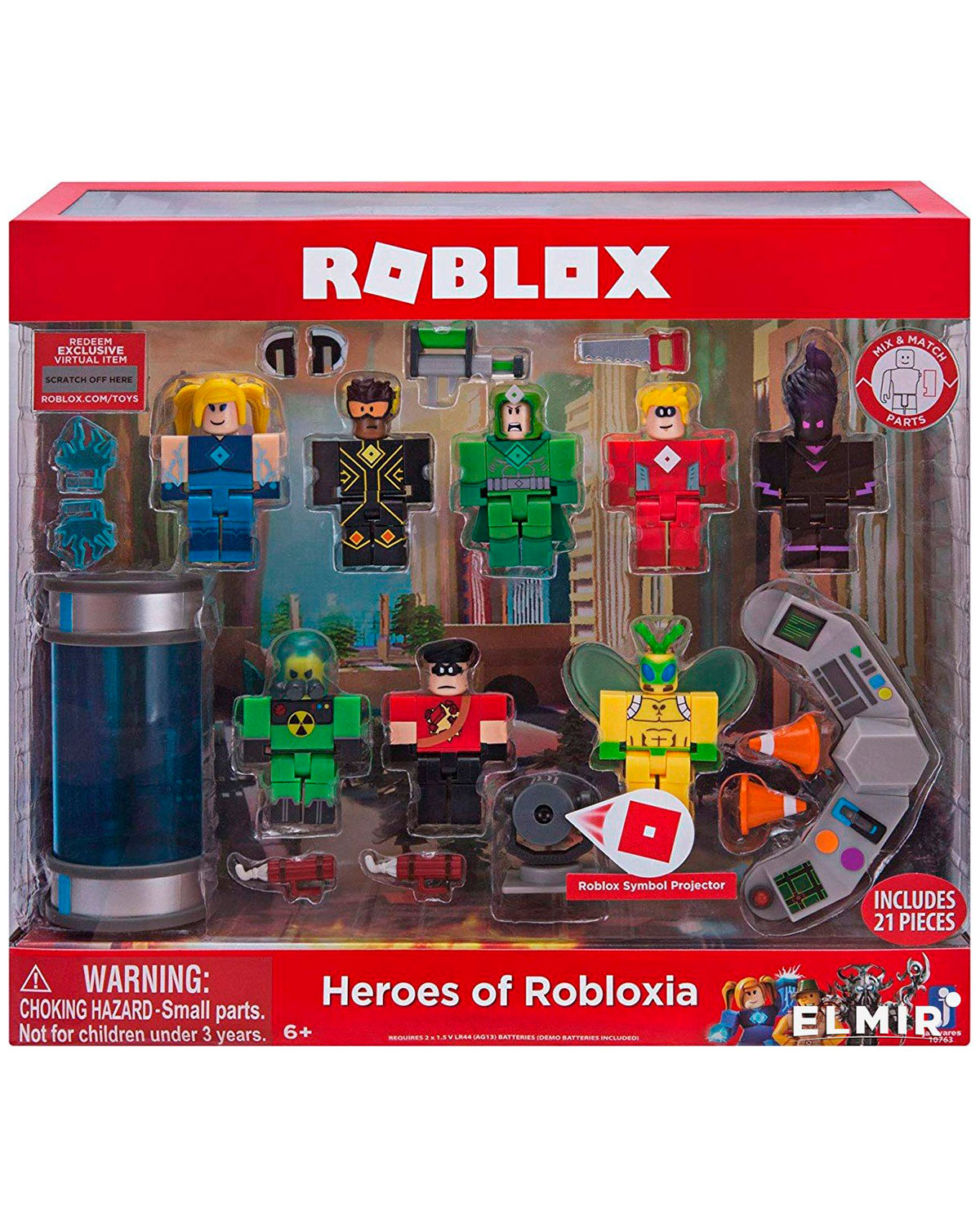 MEGASET DE FIGURAS ROBLOX HEROES OF ROBLOXIA - Image 2
