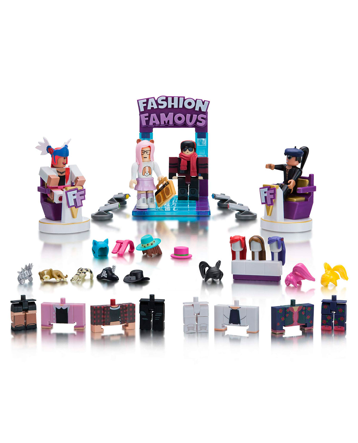 SET DE JUEGO ROBLOX ENVIRONMENTAL FASHION FAMOUS