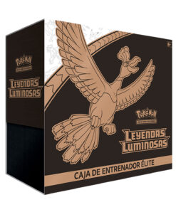 CAJA POKEMON TRADING CARD GAME LEYENDAS LUMINOSAS ENTRENADOR ELITE ESP