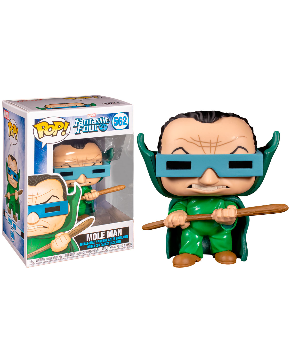 FIGURA POP CUATRO FANTASTICOS HOMBRE TOPO - Image 2