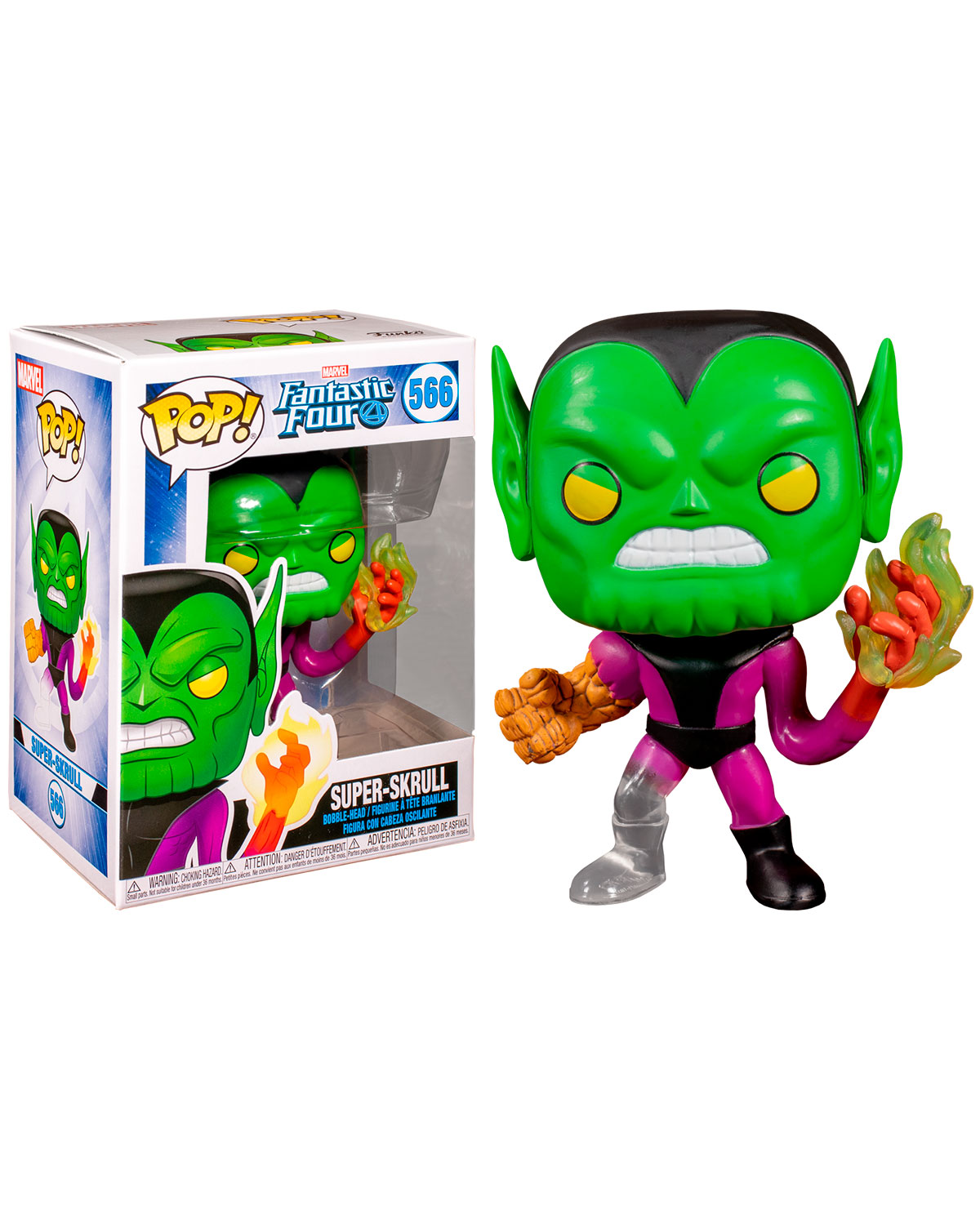 FIGURA POP CUATRO FANTASTICOS SUPER SKRULL - Image 2