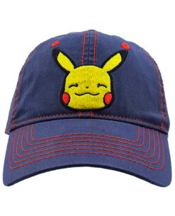 GORRA CLASICA POKEMON PIKACHU AZUL