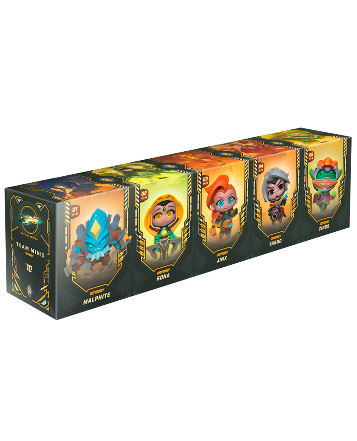 SET DE MINI FIGURAS LEAGUE OF LEGENDS ODYSSEY TEAM - Image 2
