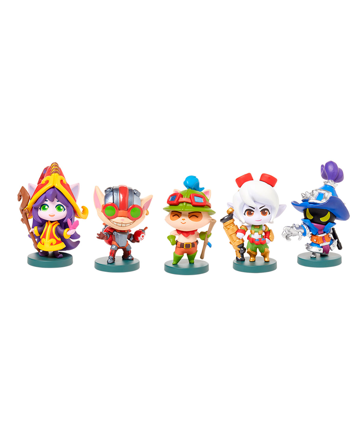 SET DE MINI FIGURAS LEAGUE OF LEGENDS YORDLE TEAM