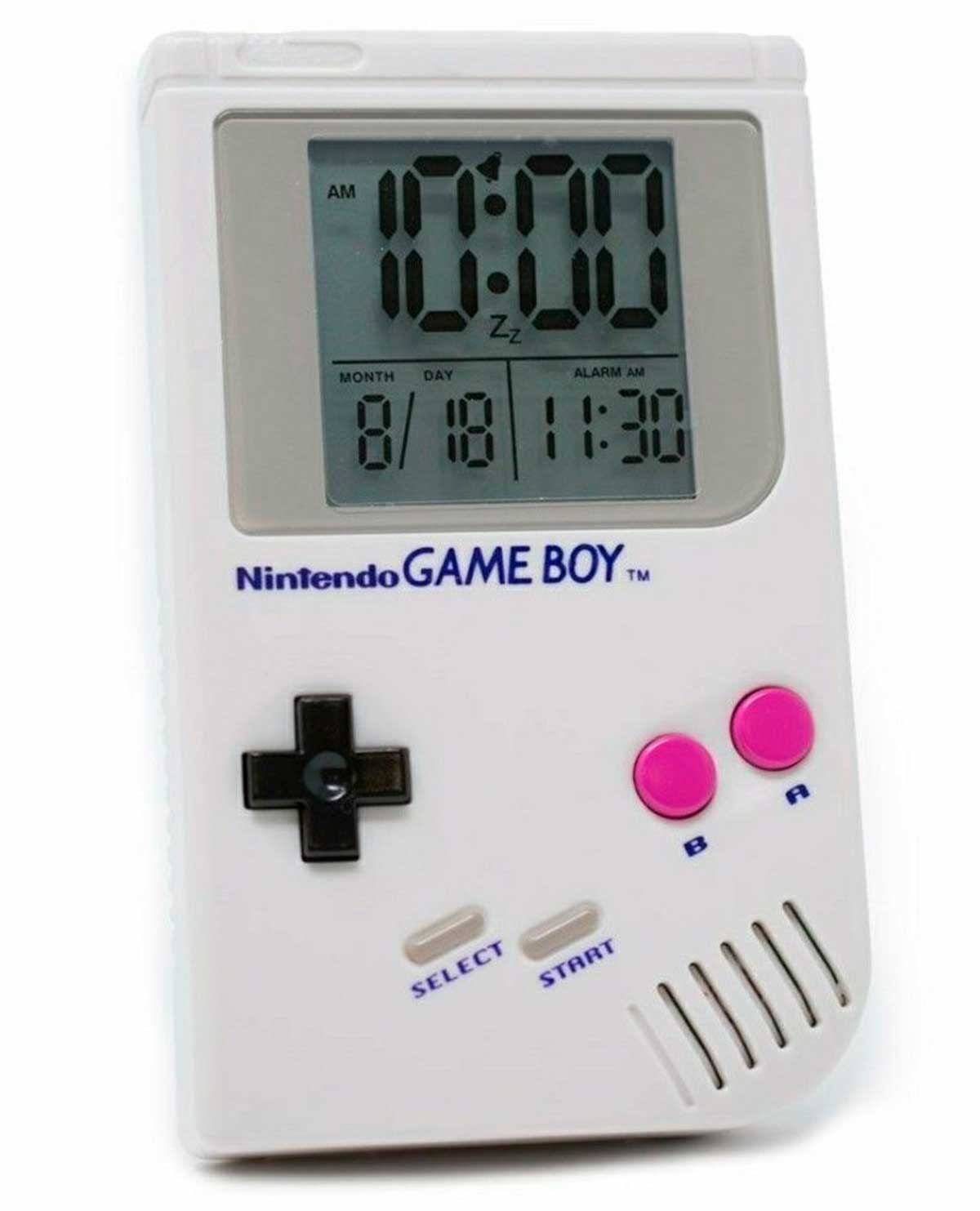 RELOJ DESPERTADOR GAME BOY