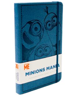 LIBRETA DESPICABLE ME MINIONS MANIA AZUL