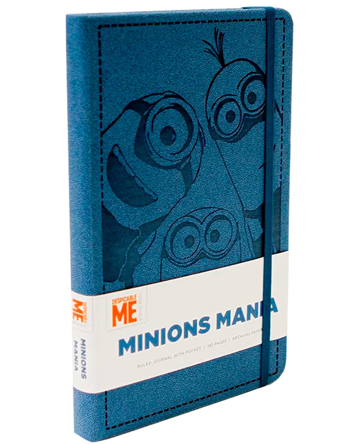 LIBRETA DESPICABLE ME MINIONS MANIA AZUL