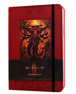 LIBRETA DIABLO III BURNING HELLS ROJA