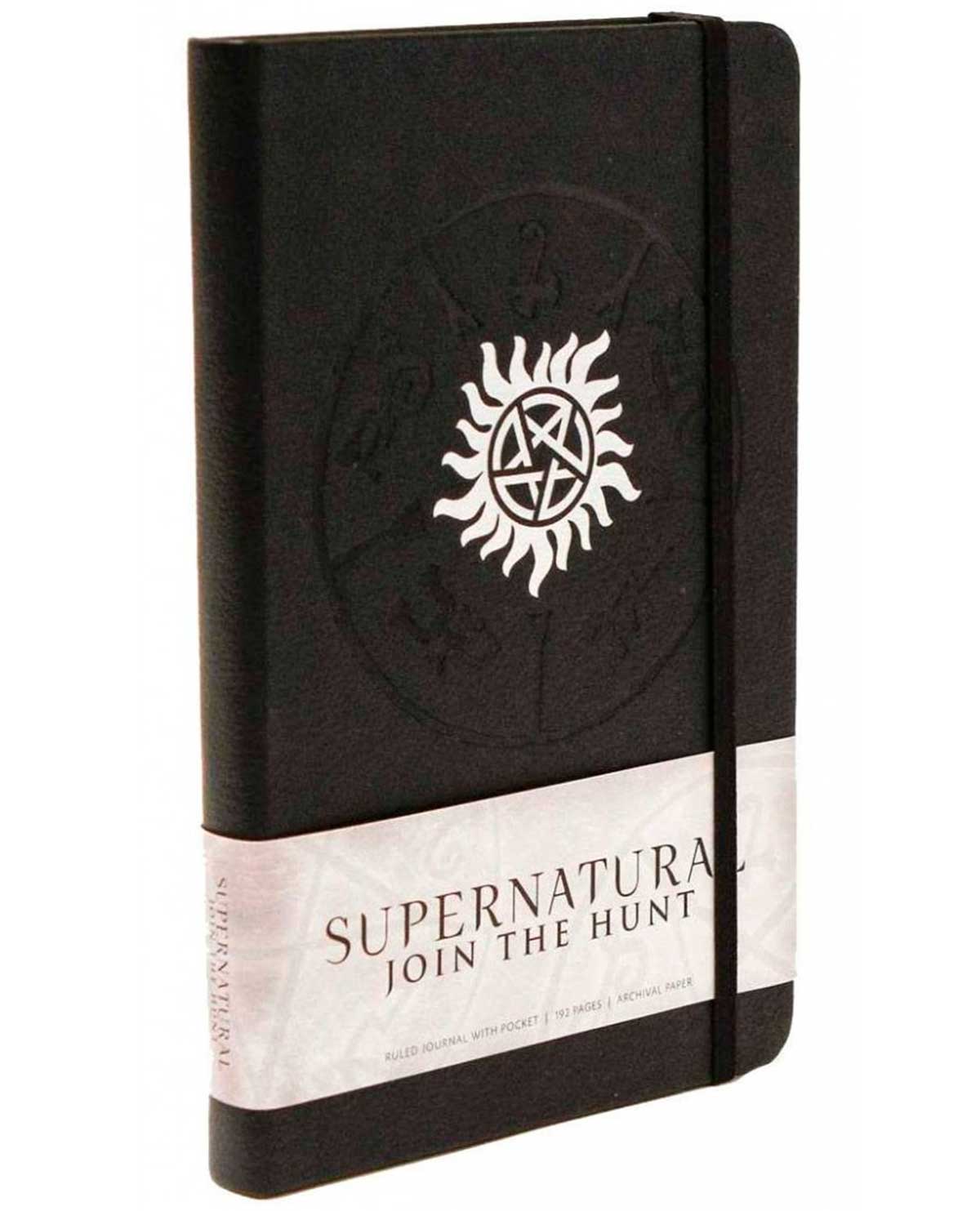 LIBRETA SUPERNATURAL NEGRA