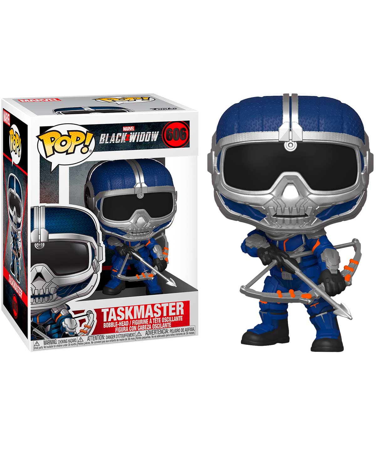 FIGURA POP BLACK WIDOW TASKMASTER WITH BOW - Image 2