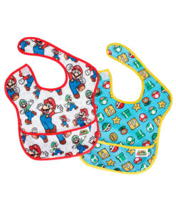 CONJUNTO DE BABEROS SUPER MARIO