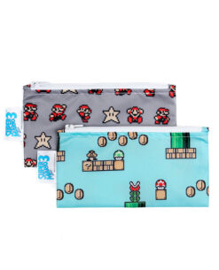 CONJUNTO DE BOLSAS PARA BOCADILLOS SUPER MARIO BROS 3 CHICAS