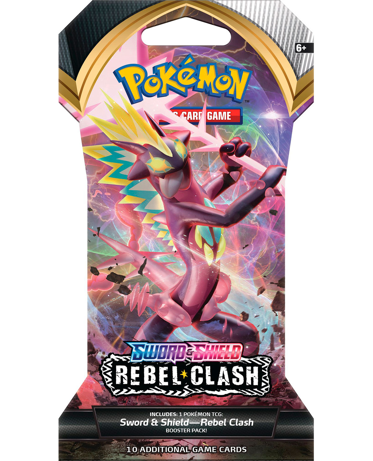SOBRE CON MANGA POKEMON TRADING CARD GAME SWORD AND SHIELD REBEL CLASH - Image 3