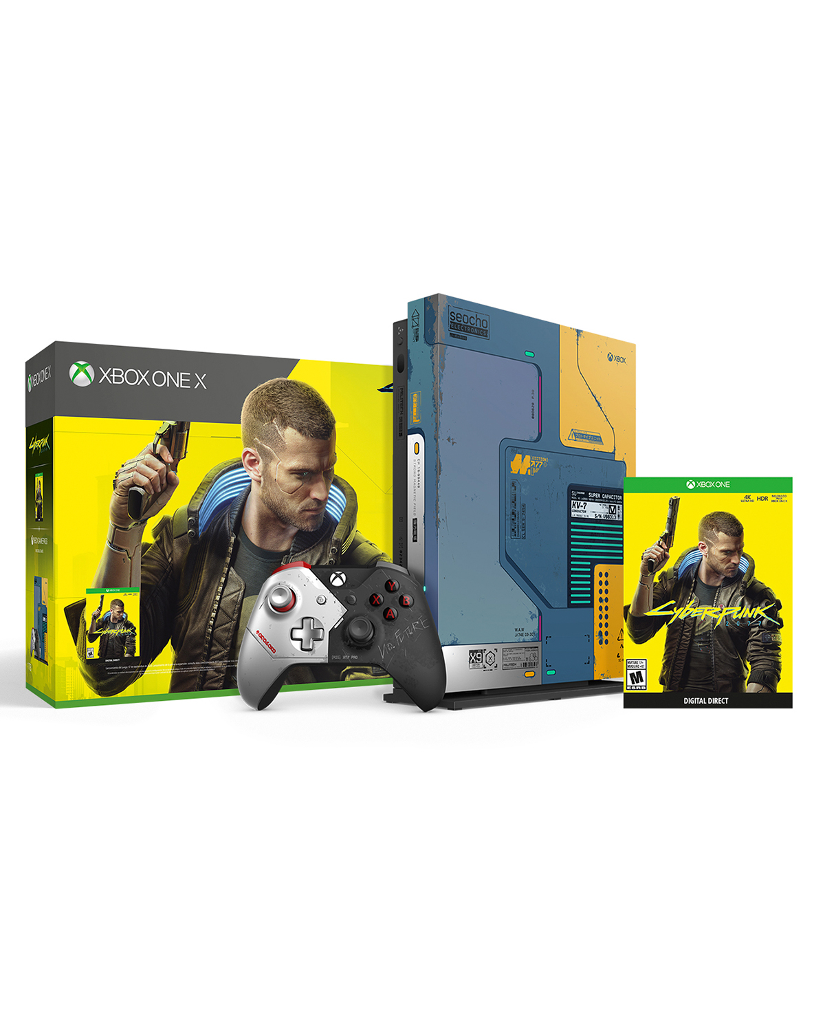 CONSOLA XBOX ONE X 1TB CYBERPUNK 2077 EDICION LIMITADA - Image 2