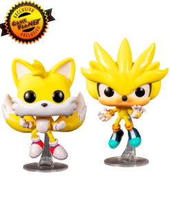 FIGURA POP SONIC SUPER TAILS Y SUPER SILVER SAN DIEGO COMIC CON