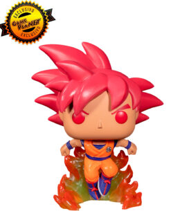 FIGURA POP DRAGON BALL SUPER GOKU SUPER SAIYAN GOD SAN DIEGO COMIC CON