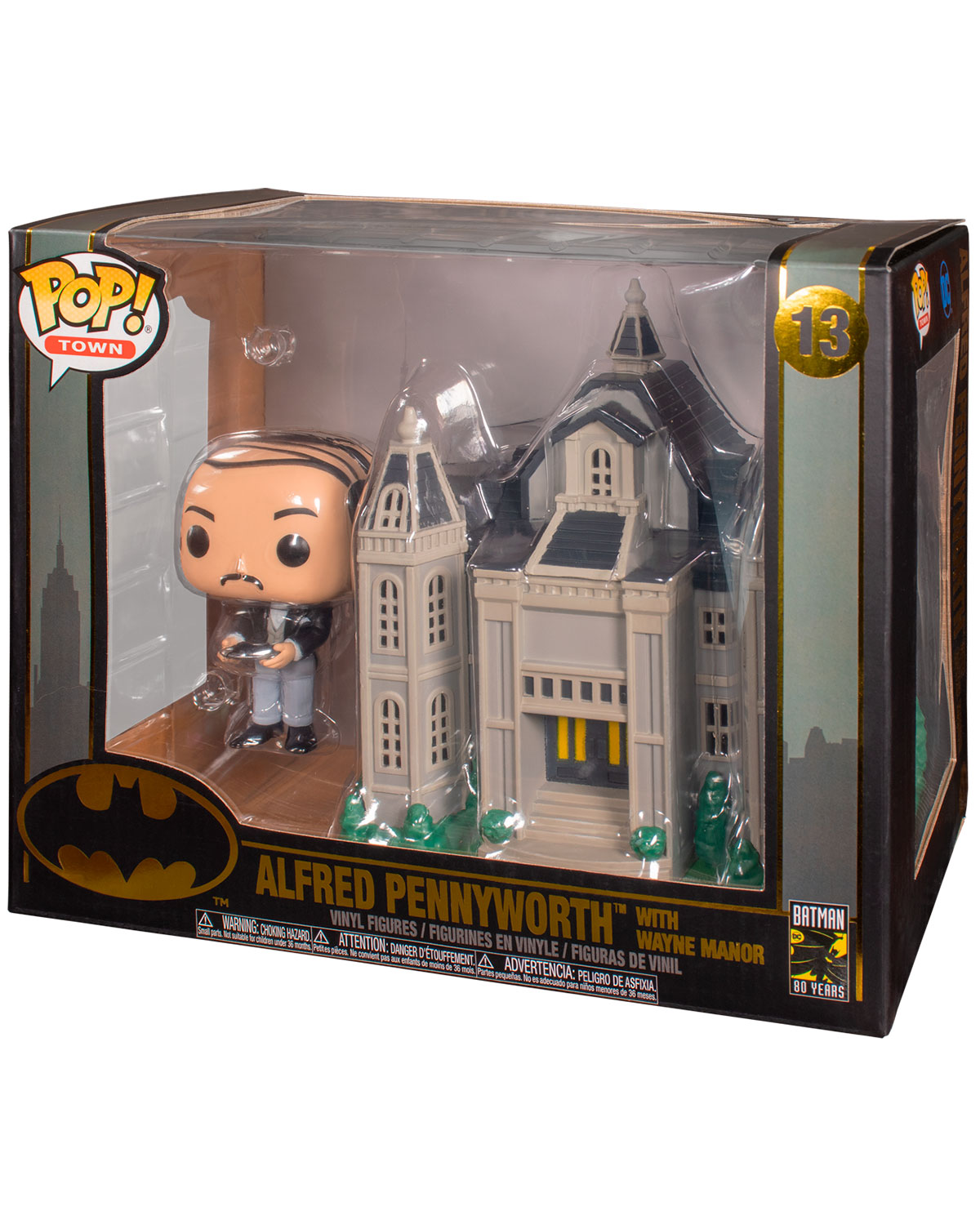 FIGURA POP BATMAN 80 ANIVERSARIO ALFRED PENNYWORTH WITH WAYNE MANOR - Image 2