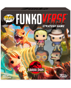 JUEGO DE ESTRATEGIA FUNKOVERSE JURASSIC PARK 4 PACK