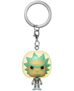 LLAVERO POP RICK AND MORTY SPACE SUIT RICK