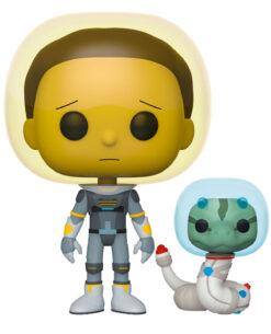 FIGURA POP RICK AND MORTY SPACE SUIT MORTY WITH SNAKE