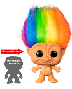 FIGURA POP GOOD LUCK TROLLS RAINBOW TROLL 25 CM