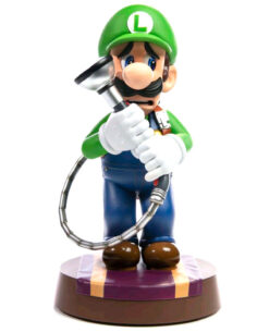 ESTATUA LUIGIS MANSION 3 LUIGI ASUSTADO 23 CM
