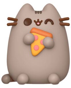 FIGURA POP PUSHEEN CON PIZZA