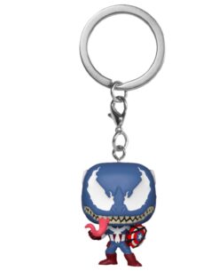 LLAVERO POP MARVEL VENOMIZED CAPTAIN AMERICA