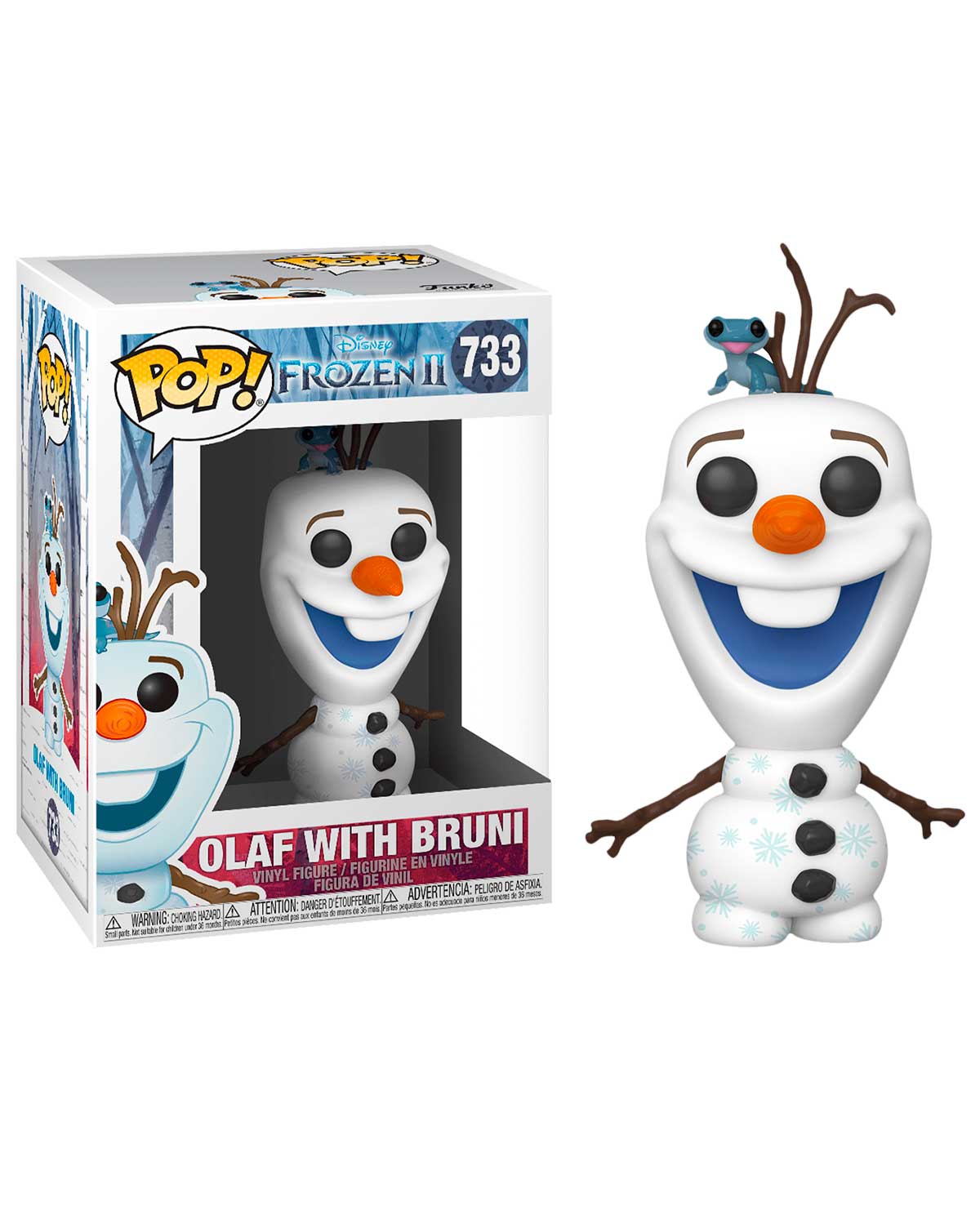 FIGURA POP FROZEN 2 OLAF WITH BRUNI - Image 2