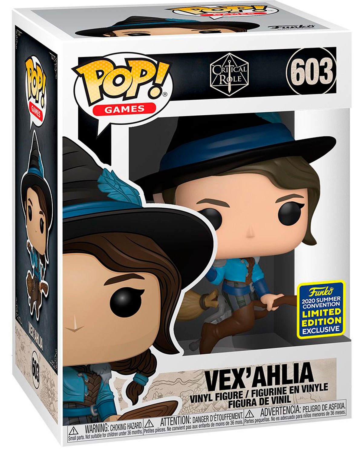 FIGURA POP CRTICAL ROLE VEX ON BROM SAN DIEGO COMIC CON 2020 - Image 2