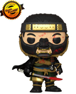 FIGURA POP GHOST OF TSUSHIMA JIN SAKAI WITH BLOOD SPLATTER EXCLUSIVO GP Y G