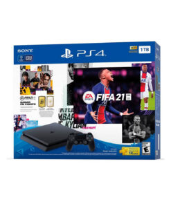 CONSOLA PLAYSTATION 4 SLIM NEGRO 1TB CON FIFA 21