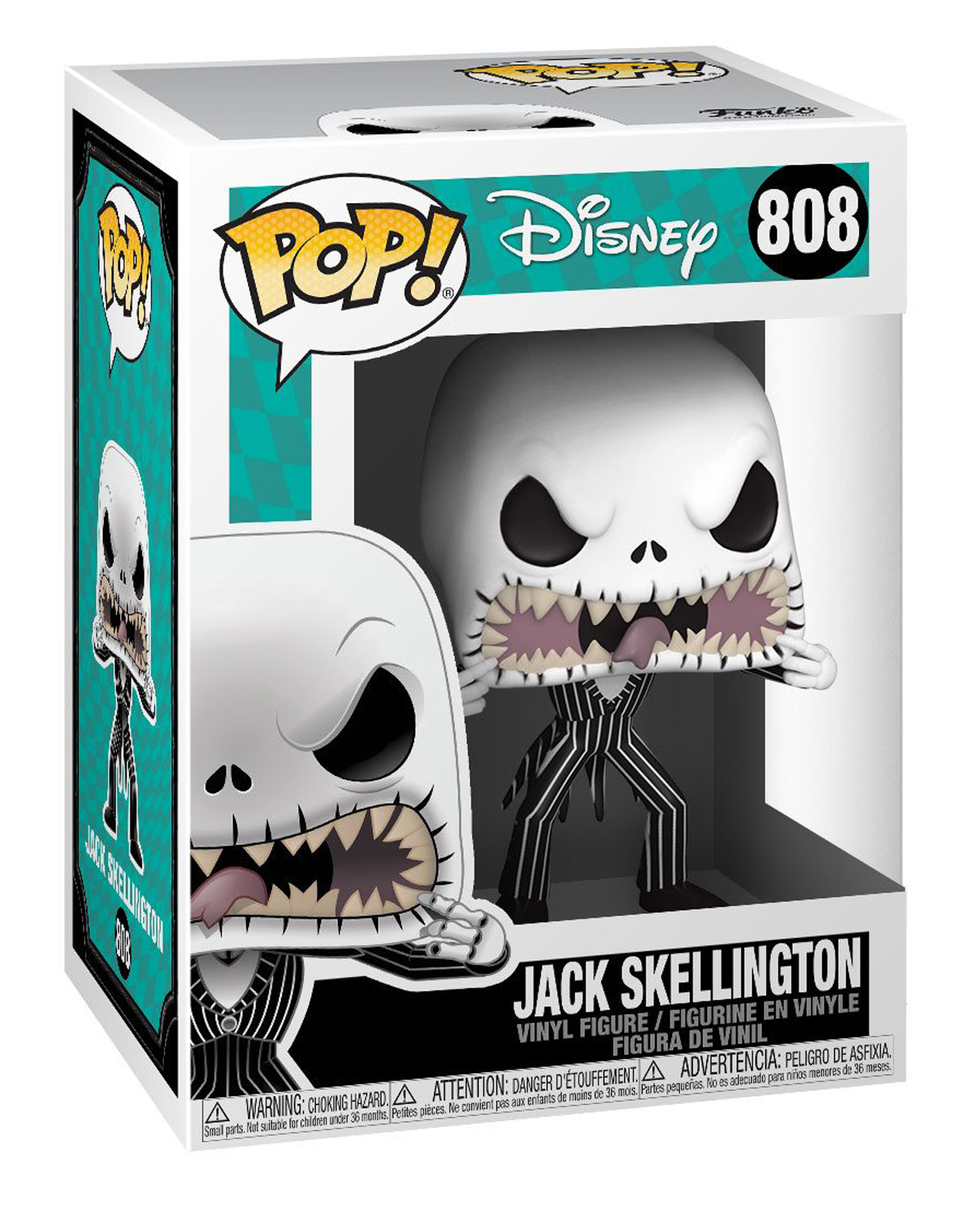 FIGURA POP THE NIGHTMARE BEFORE CHRISTMAS JACK SACARY FACE - Image 2