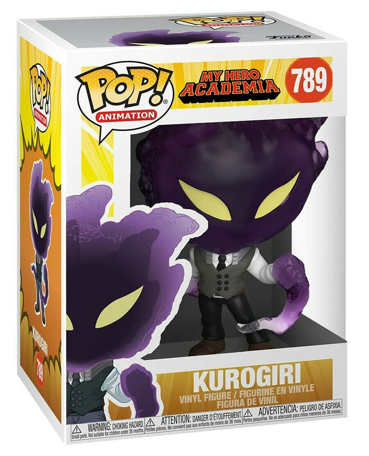 FIGURA POP MY HEROE ACADEMIA KUROGIRI - Image 2