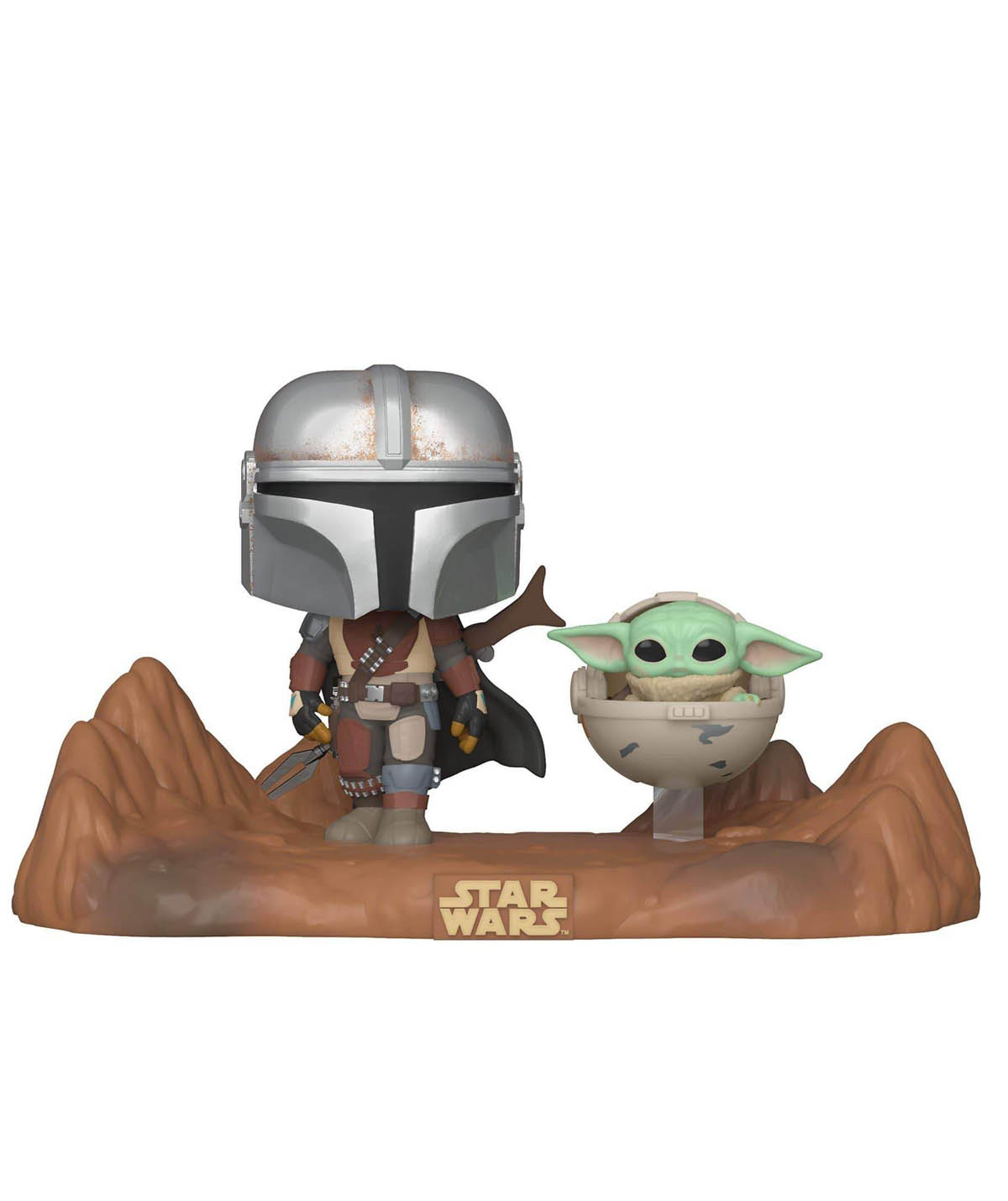 FIGURA POP THE MANDALORIAN THE CHILD AND MANDALORIAN
