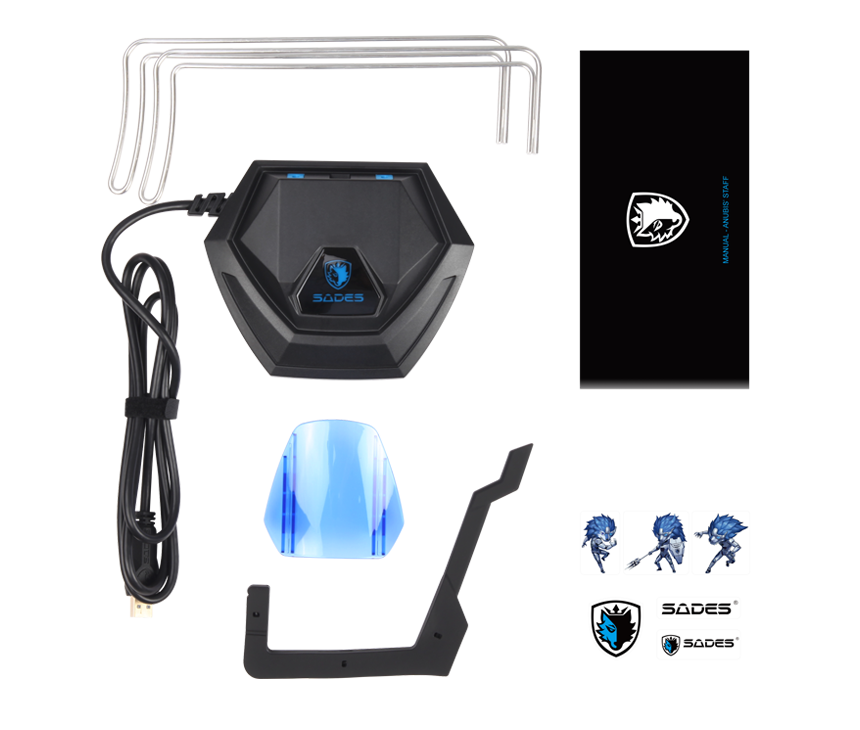 BASE PARA HEADSET SADES ANUBIS STAFF - Image 3