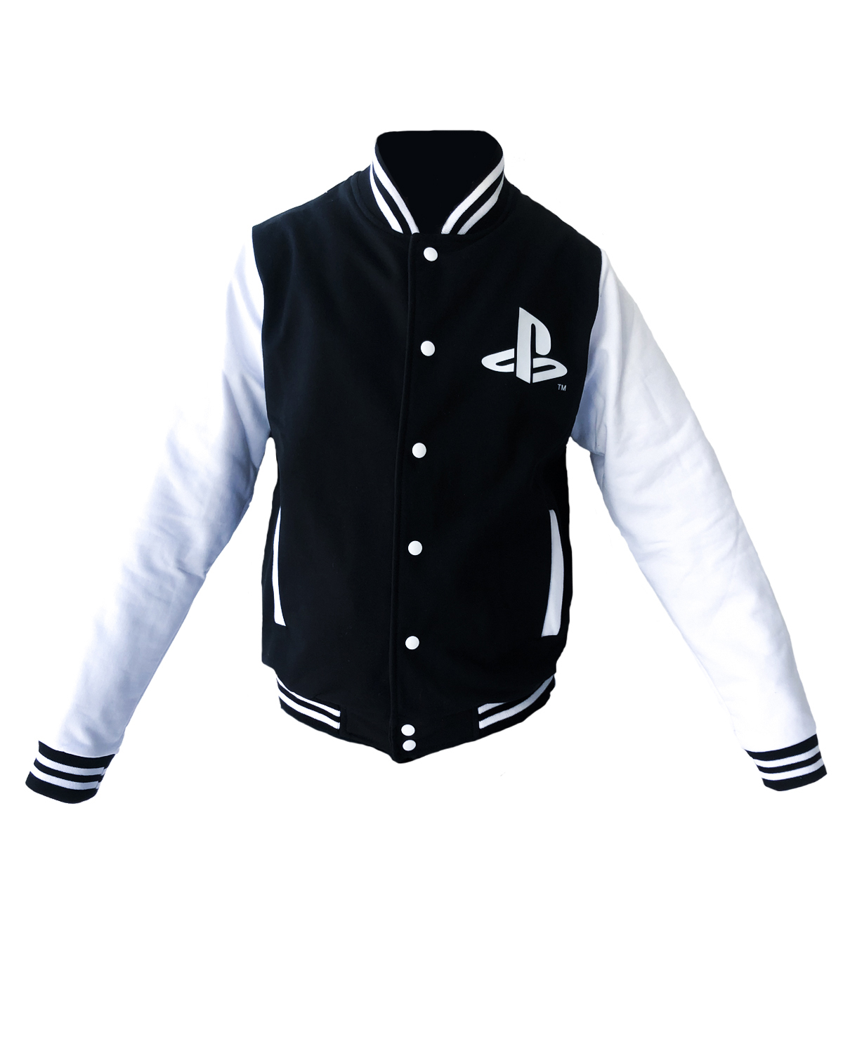 CHAMARRA COLEGIAL PLAYSTATION NEGRA GRANDE