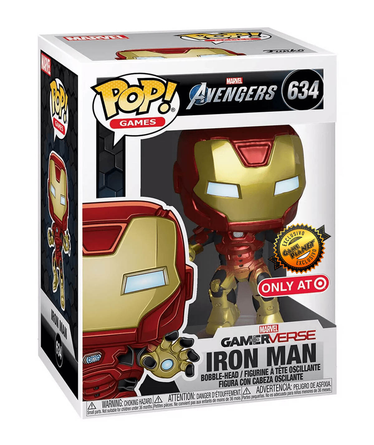 FIGURA POP GAMERVERSE IRON MAN EXCLUSIVO GP - Image 2