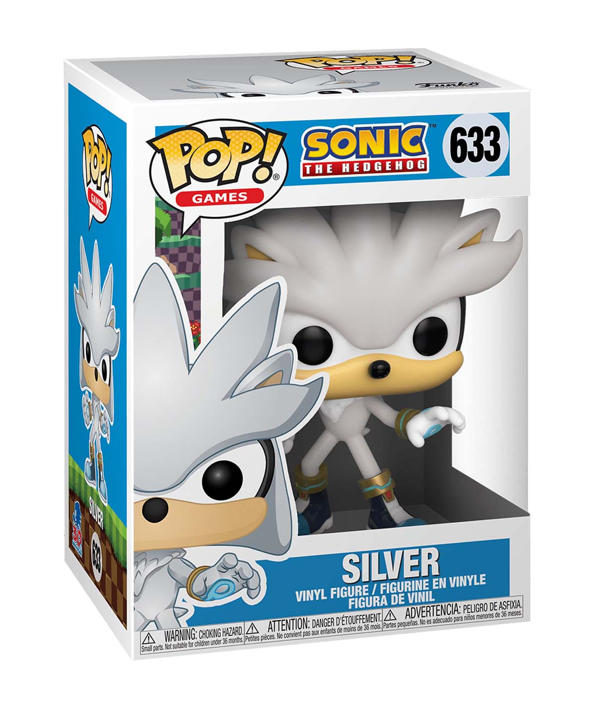 FIGURA POP SONIC THE HEDEHOG SILVER - Image 2