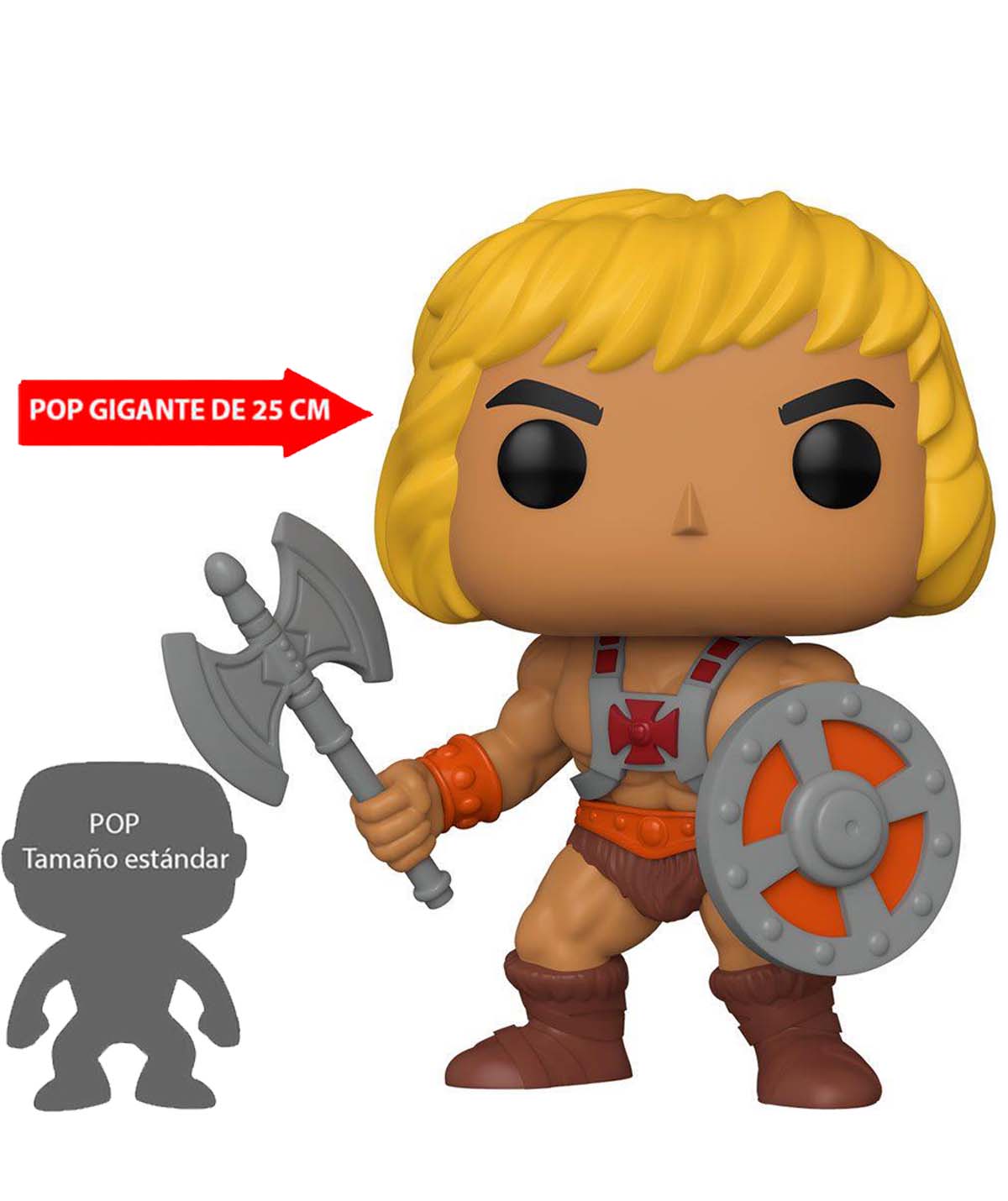 FIGURA POP MASTERS OF THE UNIVERSE HE-MAN