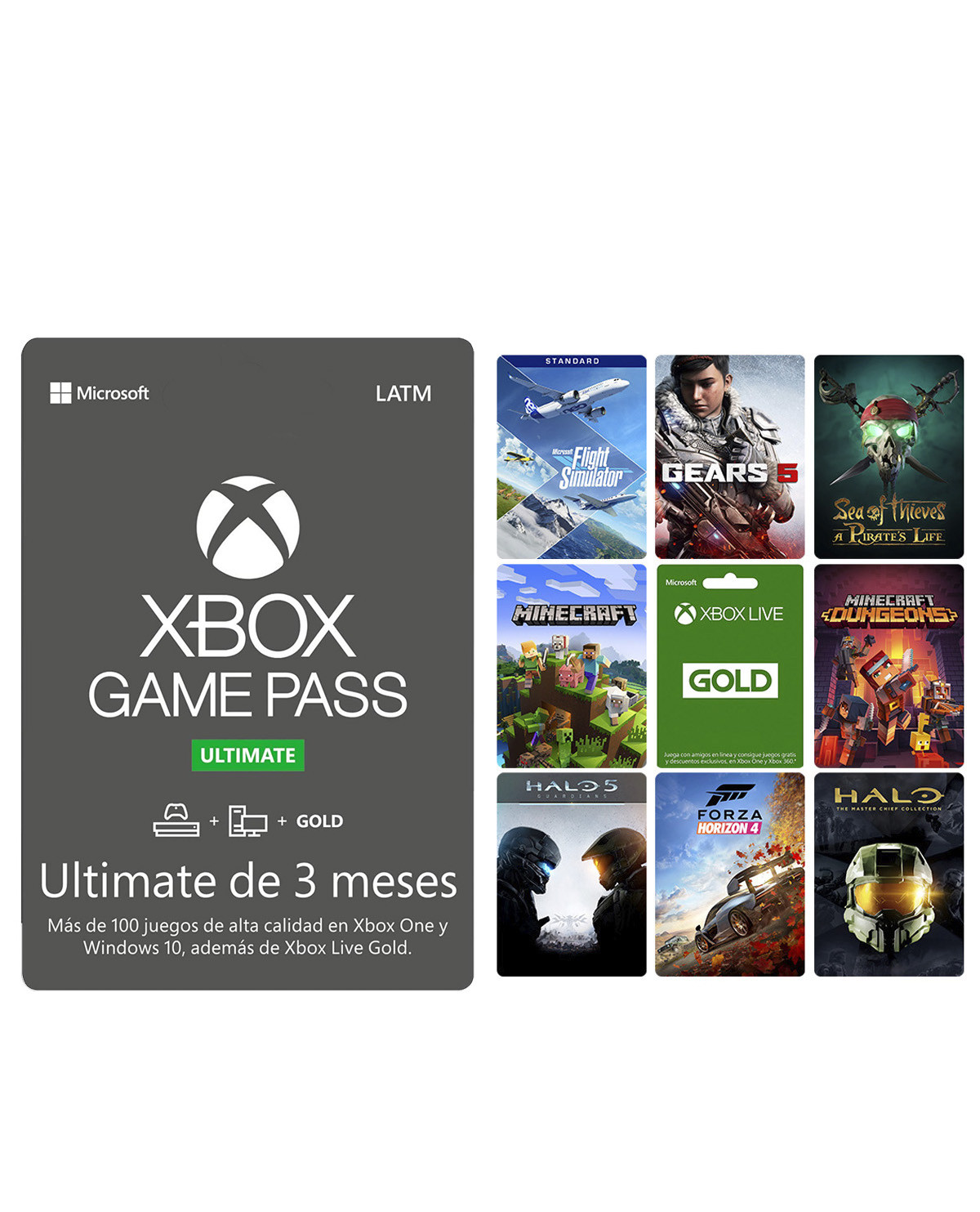 XBOX GAME PASS ULTIMATE 3M 2020