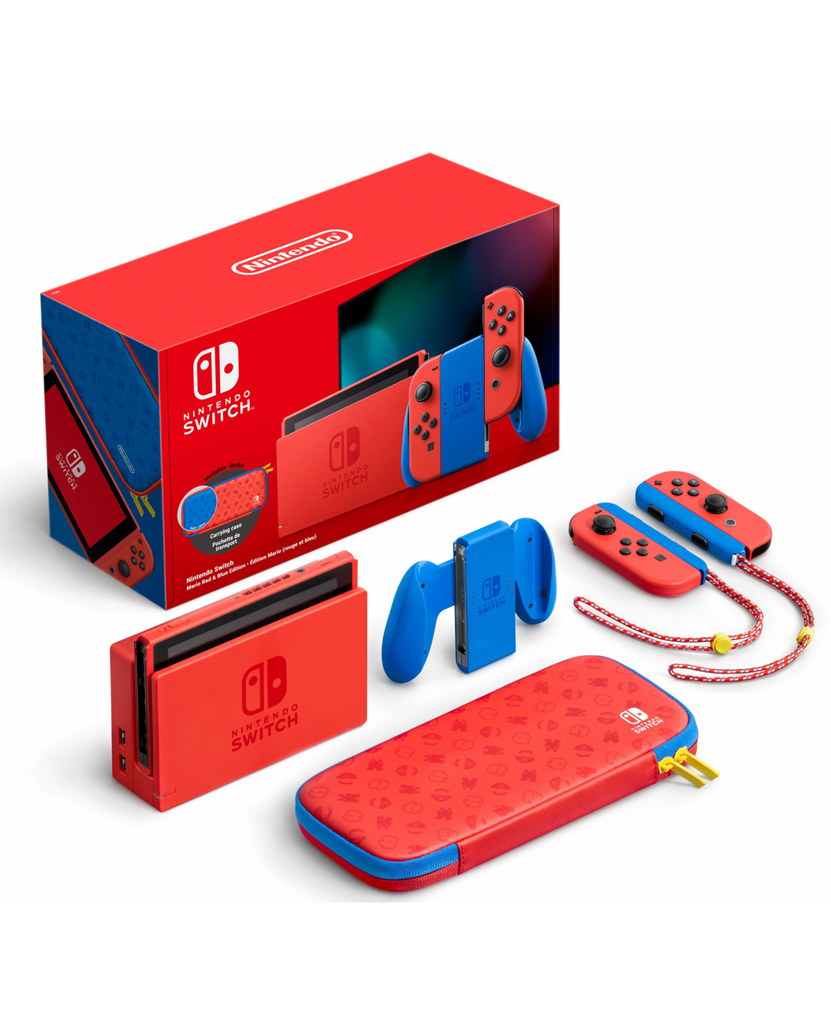 CONSOLA NINTENDO SWITCH MARIO RED AND BLUE EDITION - Image 2