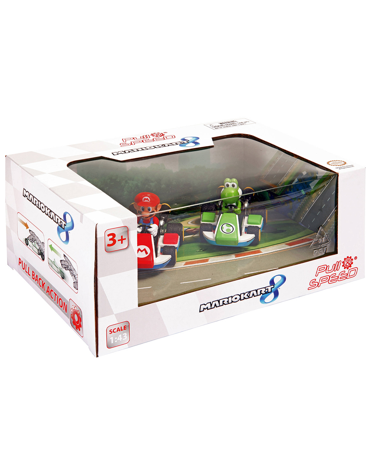 CARRO DE TRACCION MARIO KART 8 MARIO YOSHI - Image 2